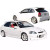 ModeloDrive FRP BCLU Body Kit 4pc > Honda Civic EK9 1996-1998 > 3-Door Hatch - image 1