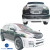 ModeloDrive FRP ZEU Body Kit 4pc > Lexus RX350 2010-2012 - image 3