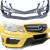 ModeloDrive FRP PDES Wide Body Front Bumper w Canards > Mercedes-Benz E-Class C207 2010-2013 > 4dr Sedan - image 1