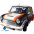 ModeloDrive FRP ZE Wide Body Front Bumper > Mini Cooper 1959-2000 - image 2