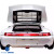 ModeloDrive FRP GT2 Wide Body Rear Bumper > Porsche 911 993 1993-1998 - image 4