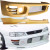 ModeloDrive FRP CSPE STi V3 Front Bumper /w Lip Combo > Subaru Impreza (GC8) 1993-2001 > 2/4/5dr - image 1