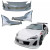 ModeloDrive FRP BLIT Body Kit 3pc > Subaru BRZ 2013-2020 - image 3