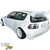 VSaero FRP TKYO Wide Body Rear Bumper Add-ons > Honda Civic EG 1992-1995 > 3dr Hatchback - image 2