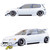 VSaero FRP TKYO Wide Body Kit w Wing 13pc > Honda Civic EG 1992-1995 > 3dr Hatchback - image 4
