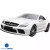 ModeloDrive Carbon Fiber BLK Series Front Splitter > Mercedes-Benz SL (R230) 2003-2012 - image 3