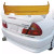 ModeloDrive FRP EVO5 Rear Bumper > Mitsubishi Evolution EVO5 EVO6 1998-2001 - image 1