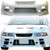 ModeloDrive FRP BSPD Front Bumper > Mitsubishi Evolution EVO5 EVO6 1998-2001> 4dr - image 1