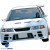 ModeloDrive FRP BSPD Front Bumper > Mitsubishi Evolution EVO5 EVO6 1998-2001> 4dr - image 2