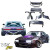 VSaero FRP TKYO v3 Wide Body Kit 10pc > Nissan Silvia (S13) 1989-1994 > 2dr Coupe - image 3