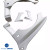 ModeloDrive FRP VAR V2 Fenders (front) 4pc > Mitsubishi Evolution EVO8 EVO9 2003-2006 - image 4