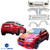 ModeloDrive FRP HAMA Wide Body Kit > BMW X6 E71 2008-2014 - image 2