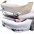 ModeloDrive FRP GT2 RS Style NARROW Rear Bumper > Porsche 911 (997) 2010-2012 - image 10