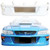 ModeloDrive FRP LS WRC 98 Front Bumper w Caps 3pc > Subaru Impreza (GC8) 1993-2001 > 2/4dr - image 1