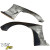 VSaero FRP TKYO Wide Body Fender Flares (front) 50mm for Mazda RX-7 (FD3S) 1993-1997 - image 17