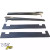 VSaero FRP VAR Side Skirts 4pc > Mitsubishi Evolution EVO8 EVO9 CT9A 2003-2006 - image 11