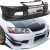 VSaero FRP VOLT 4pc Front Bumper > Mitsubishi Evolution EVO8 EVO9 CT9A 2003-2006 - image 1