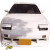 VSaero FRP VERT V1 Front Bumper > Nissan 240SX 1989-1994 > 2/3dr - image 7