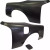 VSaero FRP MSPO Wide Body 25/30mm Fenders Set > Nissan 240SX S14 1995-1996 - image 35