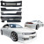 VSaero FRP VERT Body Kit 4pc for Nissan 240SX (S14) 1997-1998 - image 1