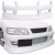 VSaero FRP WOND Front Bumper > Nissan Laurel C35 1998-2002 - image 1