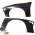 VSaero FRP DMA D1 Wide Body 40mm Fenders (front) > Nissan Silvia S13 1989-1994 - image 15