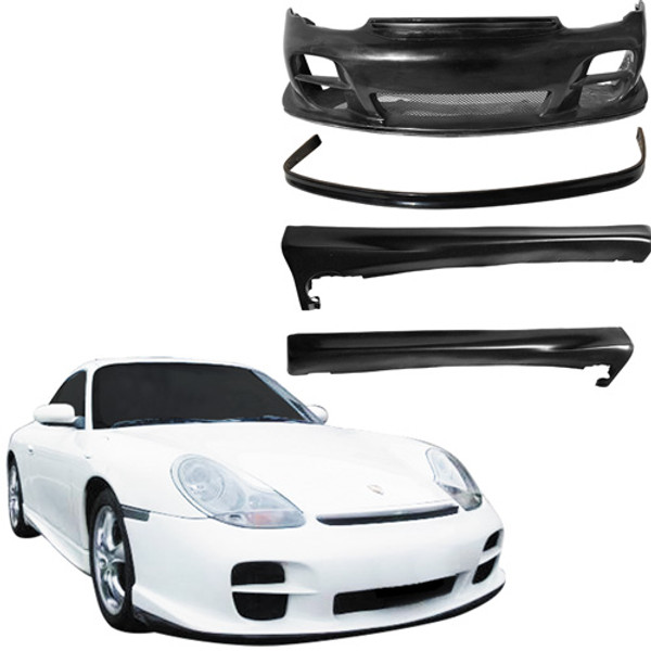 VSaero FRP GT2 Body Kit 3pc > Porsche 911 996 1999-2001 - image 1