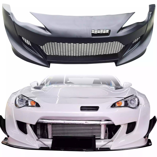 VSaero FRP TKYO v3 Wide Body Front Bumper > Subaru BRZ ZN6 2013-2020 - image 1