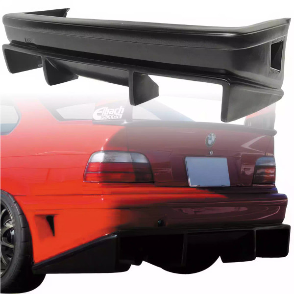 VSaero FRP BOME Rear Bumper > BMW 3-Series 325i 328i E36 1992-1998 > 2/4dr - image 1