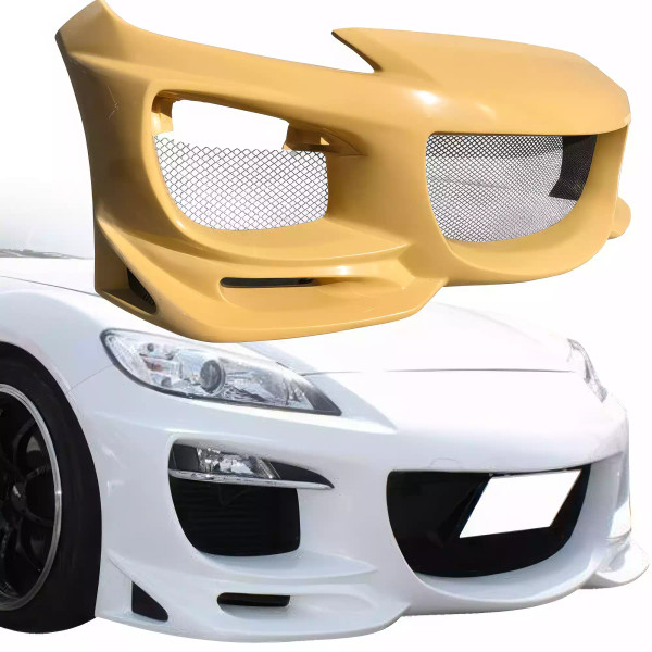 ModeloDrive FRP RMAG Front Bumper > Mazda RX-8 SE3P 2009-2011 - image 1