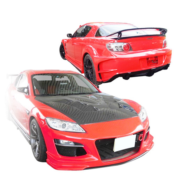 ModeloDrive FRP RAME Body Kit 4pc > Mazda RX-8 SE3P 2009-2011 - image 1