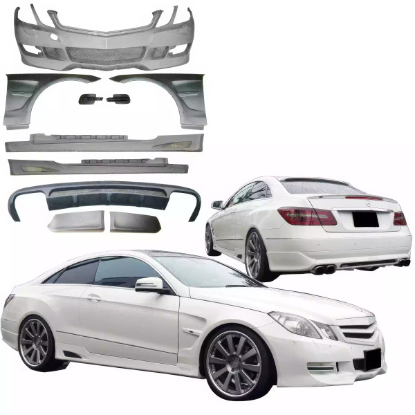 ModeloDrive FRP LORI Body Kit 10pc > Mercedes-Benz E-Class C207 2010-2013 - image 1