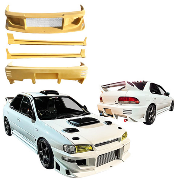 ModeloDrive FRP ZSPO Body Kit 4pc > Subaru Impreza (GC8) 1993-2001 > 5dr - image 1