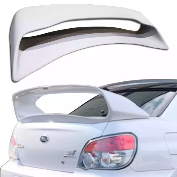 ModeloDrive FRP ZSPO Trunk Spoiler Wing > Subaru WRX 2002-2007 > 4dr Sedan - image 1