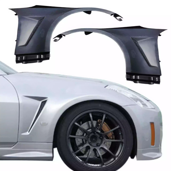 VSaero FRP S2 Fenders (front) > Nissan 350Z Z33 2003-2008 - image 1