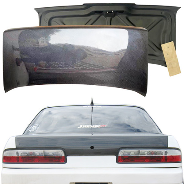 ModeloDrive Carbon Fiber OER Trunk > Nissan 240SX S13 1989-1994 > 2dr Coupe - image 1