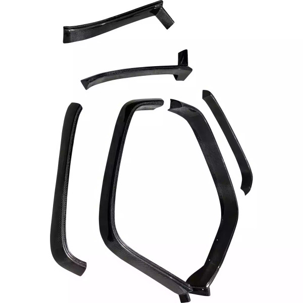 ModeloDrive Carbon Fiber BNW Fender Flares Set > Hummer H2 2003-2009 - image 1