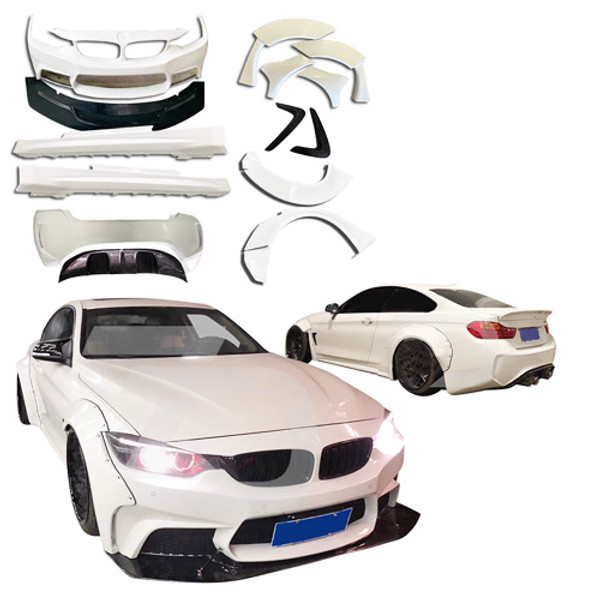 ModeloDrive FRP LBPE Wide Body Kit > BMW 4-Series F32 2014-2020 - image 1