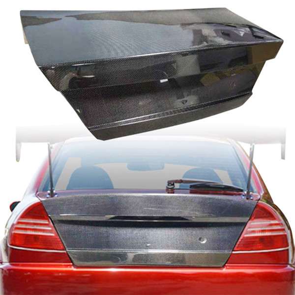 ModeloDrive Carbon Fiber EVO5 Trunk > Mitsubishi Evolution EVO5 EVO6 1998-2001> 4dr - image 1