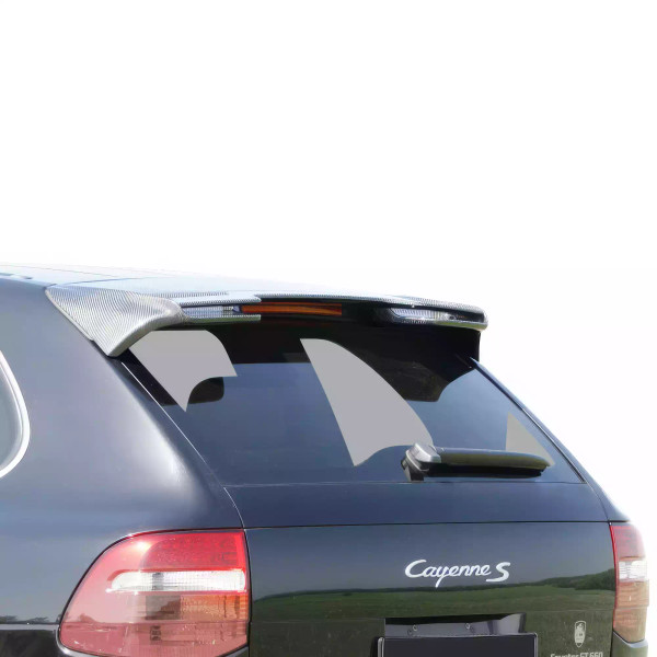 ModeloDrive Carbon Fiber CEYS Roof Wing Spoiler > Porsche Cayenne (955) 2003-2010 - image 1