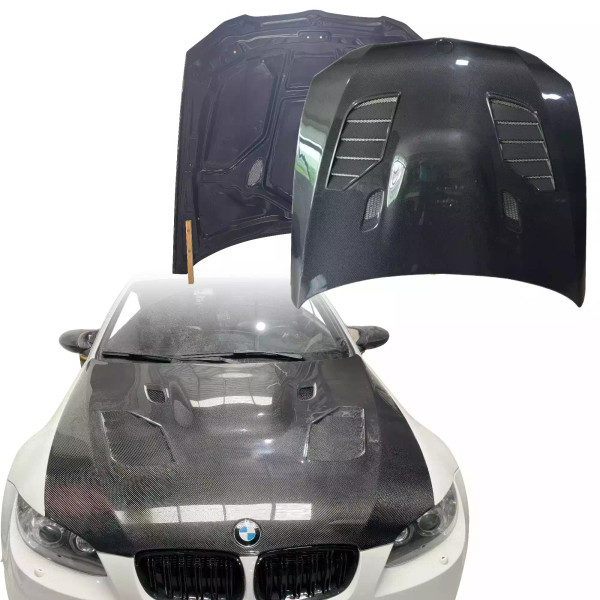 ModeloDrive Carbon Fiber VAR Hood > BMW M3 E92 E93 2008-2013 - image 1