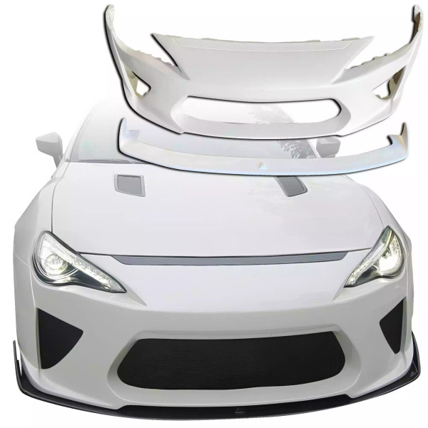 ModeloDrive FRP DMD Front Bumper w Lip Combo > Subaru BRZ ZN6 2013-2020 - image 1