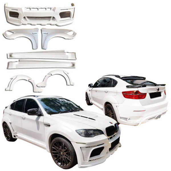 ModeloDrive FRP HAMA Wide Body Kit > BMW X6 E71 2008-2014 - image 1