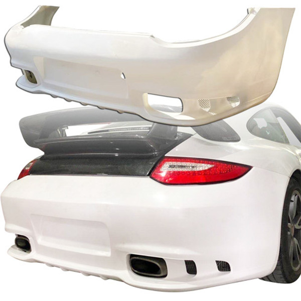 ModeloDrive FRP GT2 RS Style NARROW Rear Bumper > Porsche 911 (997) 2010-2012 - image 1