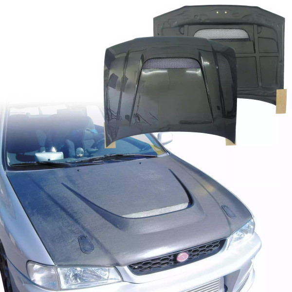 ModeloDrive Carbon Fiber GKAT Hood > Subaru Impreza (GC8) 1993-2001 > 2/4/5dr - image 1