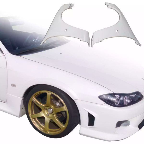 ModeloDrive FRP OER S14.5 Conversion Fenders (front) > Nissan 240SX S14 1995-1998 - image 1