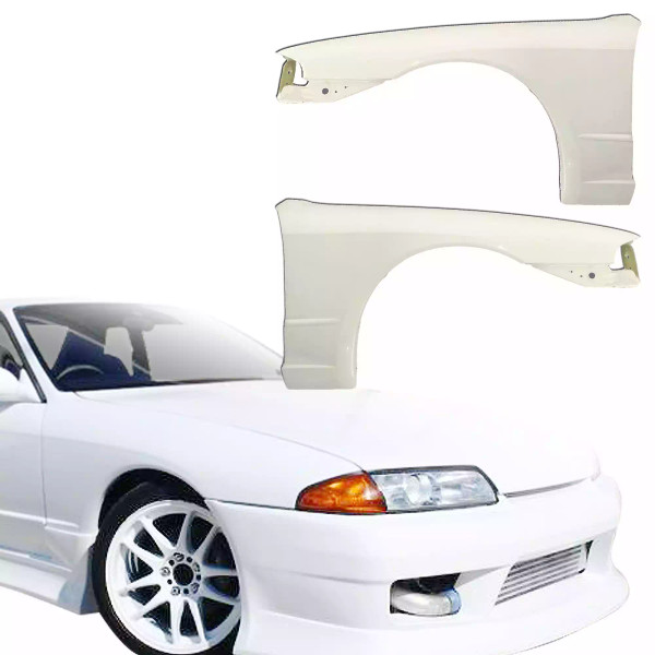 ModeloDrive FRP OER GTS Fenders (front) > Nissan Skyline R32 GTS 1990-1994 > 2dr Coupe - image 1