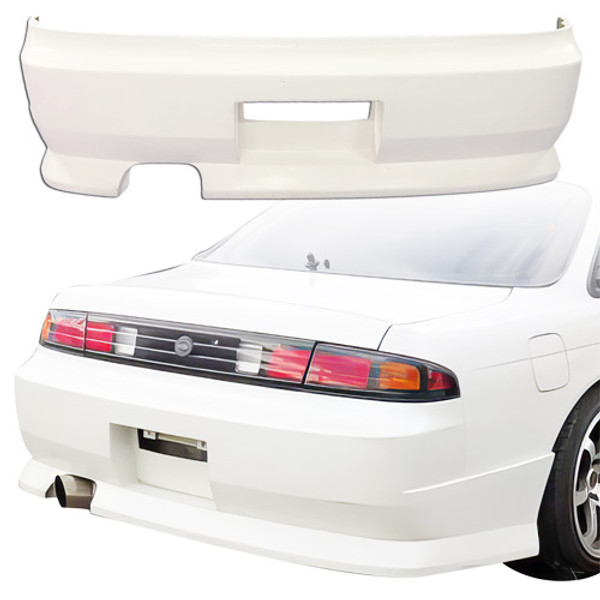 ModeloDrive FRP MSPO Rear Bumper > Nissan 240SX S14 1995-1998 - image 1