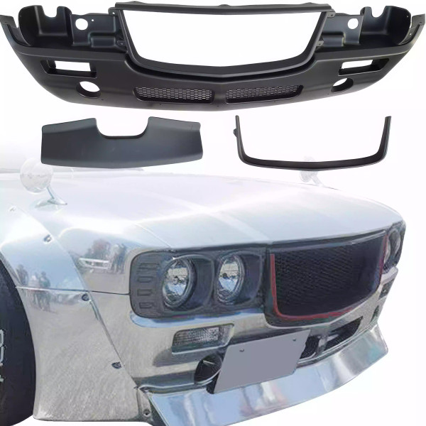 VSaero FRP TKYO Boss Wide Body Front Bumper 3pc > Mazda RX-7 FD3S 1993-1997 - image 1