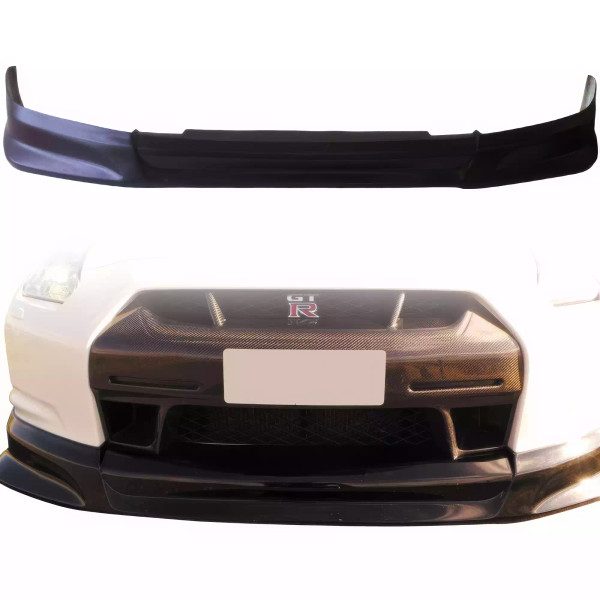 VSaero FRP CWE Front Lip Valance > Nissan GT-R GTR R35 2009-2012 - image 1